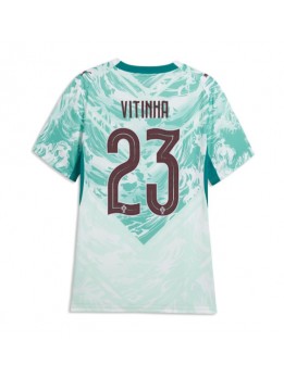 Ženski Nogometna dresi replika Portugalska Vitinha #23 Gostujoči SP 2026 Kratek rokav